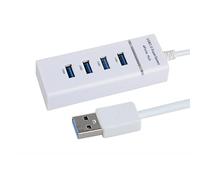 Portable USB 3.0/2.0 Splitter 4 Port USB Hub Power Adapter For Laptop PC Notebook Receiver High-speed Transmission Hub Adapter For Laptop