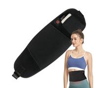 Portable USB Belt with Hand Pocket - Electric Belt, Quick with 3 Heat Levels for Back or Belly