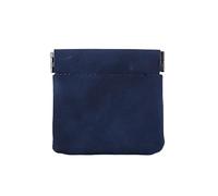 Portable USB Data Cable Organizer Earphone Pouch, Soft Elastic Snap Spring Pouch Card Bag Protective Sleeve(S,blue)
