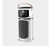 Portable USB Desk Fan With 6 Adjustable Wind Speeds Mist Spray Technology LED Display And Quiet Operation For Any Indoor Setting