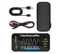 Portable USB Oscilloscope Kit 10MHz Bandwidth 48MSa/s Sampling Dual Channel Tester for Labs(A)