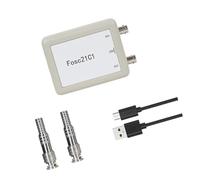 Portable USB Oscilloscope with 250kHz Bandwidth USB Connection and Auto Measurement for Engineers and Hobbyists Initiate Function Oscilloscope