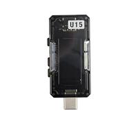 Portable USB Power Meter with Color Display, Power Meter for Live Data Readout on Cables Usb Color Display Live Data Readout Repair Work Incoming Voltage Current Source Cable Checks Inline Electronics