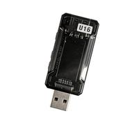 Portable USB Power Meter with Color Display, Power Meter for Live Data Readout on Cables Usb Color Display Live Data Readout Repair Work Incoming Voltage Current Source Cable Checks Inline Electronics