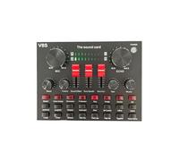 Portable USB Sound Card Featuring Real Time Multiple Input Outputs For Podcasting Singing And Voice Over Applications Background Music Mixers For Content Creators