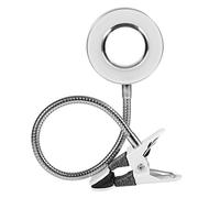 Portable USB Tattoo Table Lamp, Permanent Eyebrow Tattoo Manicure Cold Light LED Beauty Lamp with Clip, for Makeup Eyebrow Lip Tattoo Beauty Salon and Reading