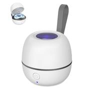 Portable UV Dummy Steriliser, Sterisation in 3 Minutes 99% Sterilization for Baby Pacifier, Rechargeable Type-C Dummy Cleaner On-The-Go for Pacifier