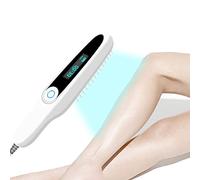 Portable UV Light Therapy Lamp, 311NM UVB Light Therapy Narrow Band Phototherapy Light with Timer and LCD Display for Skin, Body & Scalp, Include Goggle
