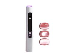 Portable UV Nail Lamp, Portable UV Lamp for Gel Nails, Portable Quick Curing Nail Lamp, Nail Lamp with Magnet - Portable UV LED Nail Dryer Lamp with Function