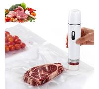 Portable Vacuum Sealer Rechargeable & Cordless Design Handheld Vacuum Sealer with Visible Water Tank,15 Reusable Vacuum Bags for Dry & Moist Food Preservation & Preservation Cooking
