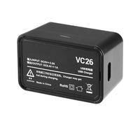 Portable VC26 USB Battery Charging Adapter Round Head Flashing Units For WB100 VB26 V1N V1F V1O V1P V1S V1C VB26A V860III V850III