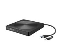 Portable VCD CD DVD Burner USB 3.0 Type-c External DVD Player Optical Drive For Computers Laptop Easy To Use