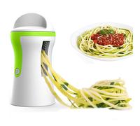 Portable Vegetable Slicer Handheld Spiralizer Peeler Spiral Slicer Stainless Steel for Potatoes Spaghetti Kitchen Accessories
