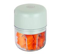 Portable Veggie Chopper | Electric Food Processor | Portable 304 Stainless Steel Choppers | Cordless Usb Rechargeable Small For Vegetable, Pepper, Onion, Baby Food