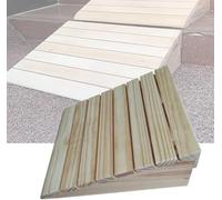 Portable vehicle ramp Wooden Curb Ramp, Threshold Ramp, Heavy-duty Durable Lane, Wheelchair, Motorcycle, Car, Bicycle Ramp Maintenance ramp(31x30x10cm(12.2x11.8x3.9inch))