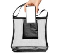 Portable Ventilated Mushroom Picking - Outdoor Foraging Mesh | Foldable Fruit Picking | Large-Capacity Adjustable Shoulder Strap, All-Purpose Harvest For Garden Park Beach