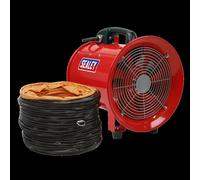 Portable Ventilator Ø250mm with 5m Ducting