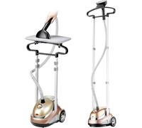 Portable Vertical Garment Steamer Professional Heavy Duty Clothes Steamer, Adjustable Home Handheld Clothes Steam Iron with 1.8L Water Tank 35S Quick Wrinkle Removal, for Commercial