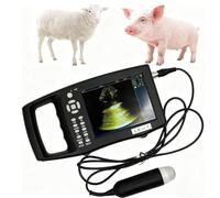 Portable Veterinary Scanner B-Ultra with 3.5 MHz Mechanical Probe for Gestation Testing in Pigs and Sheep - 4 Field Ultrasound Machine