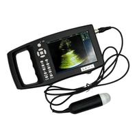 Portable Veterinary Ultrasound Machine Analyzer Pregnancy with 3.5Mhz Convex Waterproof Probe Veterinary Ultrasound Scanner Kit for Dogs, Cats, Pigs, Sheep - Estimate Fetus Count & Heartbeat