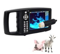 Portable Veterinary Ultrasound Scanner 5.6" LED Display Handheld with 3.5MHz Probe for Pregnancy Detection in Livestock and Pets