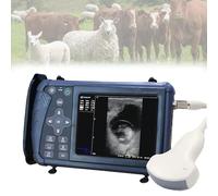 Portable Veterinary Ultrasound Scanner with 3.5/6.5 MHz Probe for Animal Use