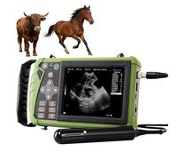 Portable Veterinary Ultrasound Scanner with 3.5MHz Linear Probe - Waterproof Ultrasound Machine for Livestock Pregnancy Checks