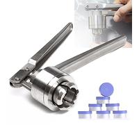 Portable Vial Crimper for Glass Bottles, Effortless Sealing Solution for Laboratories and Home Brewing