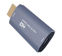 Portable Video Capture Card HDTV Capture Device 1080p Type C Video Recorder for Zoom Zoom Streaming to HDTV