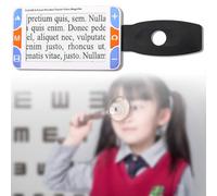 Portable Video Digital Magnifier with Double Camera for Reading, Writing, and Viewing Maps or Books, Enhances Far and Near Vision