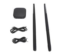 Portable Virtual Drumsticks Kit, 3D Motion Sensing Quiet Practice Bluetooth Drum Sticks Air Drumsticks Set with Rgb Lights for Beginners Drummers