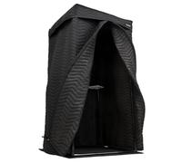 Portable Vocal Booth, Complete Home Recording Studio, Echo-Free Sound Isolation Booth for Voice-Over (ZIGZAG-BLK, XL)
