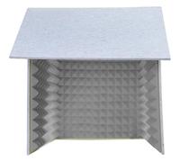 Portable Vocal Booth, Household Foldable Mic Recording Shield, Desk Top Folding Music Recording Studio, Music Recording Studio Sound Echo Absing Cube, High De Absent Foam
