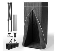 Portable Vocal Booth,Recording Booth Sound Booth for Recording Echo-Free Vocals Complete Home Recording Studio Foldable with Travel Bag for Voiceovers, Podcasts & Music