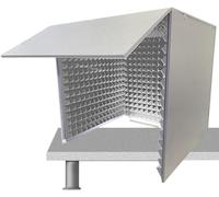 Portable Vocal Recording Booth,isolation Booth,Desktop Soundproof Cover,self Made Sound Booth Box,Vocal Absorbing Shield,High Density Absorbent Foam To Filter Vocal,C,80cm