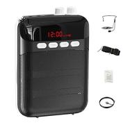 Portable Voice Amplifier System - Rechargeable Speaker Set, Lightweight Belt Wear Teaching Sound Device | Classroom Lecture Outdoor Training Audio Support Tool For Teachers Trainers Coaches