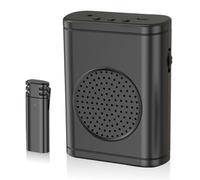 Portable Voice Amplifier, Wireless Voice amplifier with Lavalier Microphone for Speaking Rechargeable Mini Pa System for Teachers Tour Guides Coaches Classroom Singing Yoga Fitness Instructors