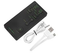 Portable Voice Changer, Audio Card Sound Changer, One-click Voice Change, with 4 Sound Effects, 3.5mm Cable, Live Sound Card for Phone PC