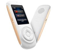 Portable Voice, Smart Foreign Language Device, Wifi/4G Two-Way Speech/Text 2.4 Inch Touch Screen, Support 70 Languages, for Travel Business,White