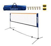 Portable Volleyball Net - Freestanding Indoor/Outdoor Training Set for Backyard Practice, Easy Setup, Durable Design - Perfect for Volleyball Training & Fun Activities