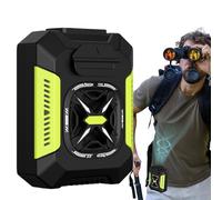 Portable Waist Clip Fan | Portable Belt Fan | 3 Speed Settings 5000mAh Wearable Cooler for Men Women Outside Camping Beach Travel Hiking