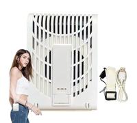 Portable Waist Fan - Clip-On Wearable Belt Fan, Rechargeable Cooling Unit | 3-Speed Personal Air Cooler For Travel, Outdoor Jobsite Use, Small Hands-Free Breeze Solution For Gardening, Farm Tasks
