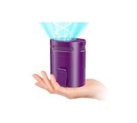 Portable Waist Fan-Mini Lightweight Noiseless Cool Clip Fan Under Shirt Belt Pants Clothes Hard Hat Back Pocket,Power Individual Menopause Neckband Lanyard Cooler Ac for Adult Children Gifts Purple