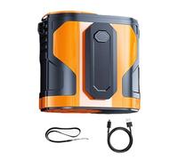Portable Waist Fan Rechargeable, Portable Waist Fan Clip on, High-Power Low Noise Personal Cooling Tool for Outdoor Travel Jobsite Construction Sites Men Women Dad Fathers