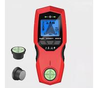 Portable wall scanner with 7 detection modes including For Wood metal and live wire detection with user-friendly interface and bubble level guide