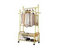 Portable Wardrobe with Lockable Wheels Rolling Clothes Rack for Bedroom & Dormitory 80x170x45cm - Ideal for nizing Clothes and Maximizing Space