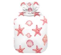 Portable Warm Hand Bag As Holiday Gift for Family Friends in | Machine Washable Outer Cover Hot Water Bottle Cold Fever Cold Compress Sea Shells