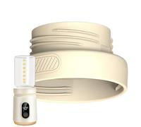 Portable Warmer Adapter - Breast Milk Mixer, PP Replacement Connector highsQuality, 18g Durable Heating Interface Part, Babys Bottle System Accessory | Universal Standard Wide Neck for Feeding Travel