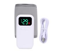 Portable Warmer Sleeve, Rechargeable Milk Warmer, 18W Rapid Heating, Customizable Temperature Settings, Intelligent Warming Technology for Travel, Outdoor Use