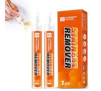 Portable Wash-Free Stain Remover for Clothes, Portable Stain Removing Pen, Stain Remover Pen for Clothes, Suitable for All Kinds of Fabrics (2 Pcs)
